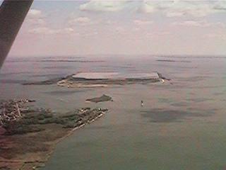 Hart Miller Island near Essex Skypark